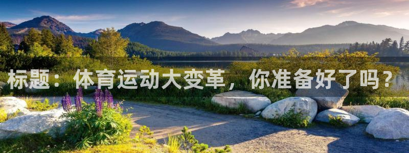 vsport体育官网下载平台注册流程视频:标题:体育运动大变